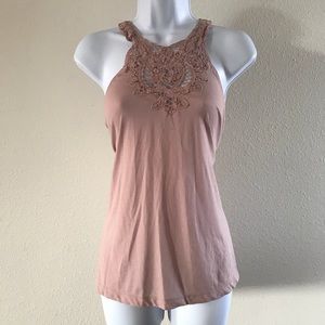 C7 pink mauve tank top